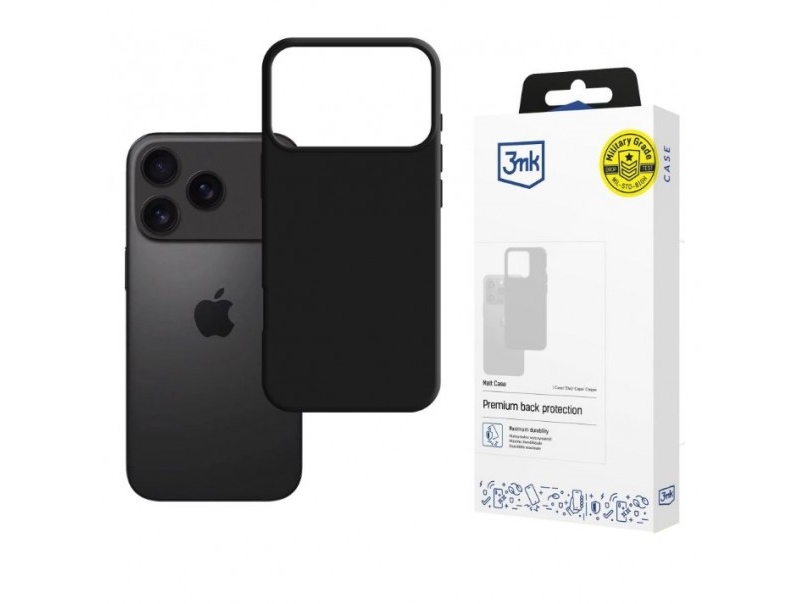 Etui Matt Case Do Apple Iphone 17 Pro Max Czarne