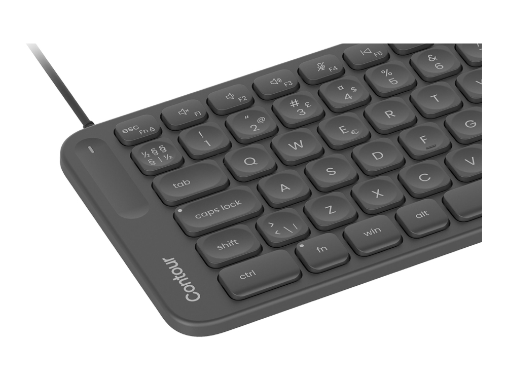 Contour Balance - Tangentbord - mellanstorlek - USB-C - QWERTY - hela norden | Datortillbehör - Möss & Tangentbord - Tangentbord | GameStuff