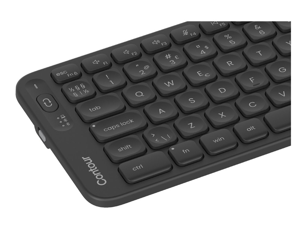 Contour Balance - Tangentbord - mellanstorlek - trådlös - Bluetooth 5.1 - QWERTY - hela norden | Ergonomi - Varumärken - Kontur | GameStuff