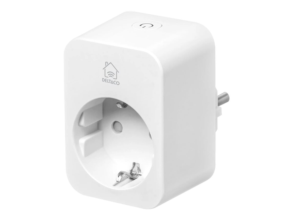 Produktfoto för Deltaco Smart Kontakt med energiövervakning 16A