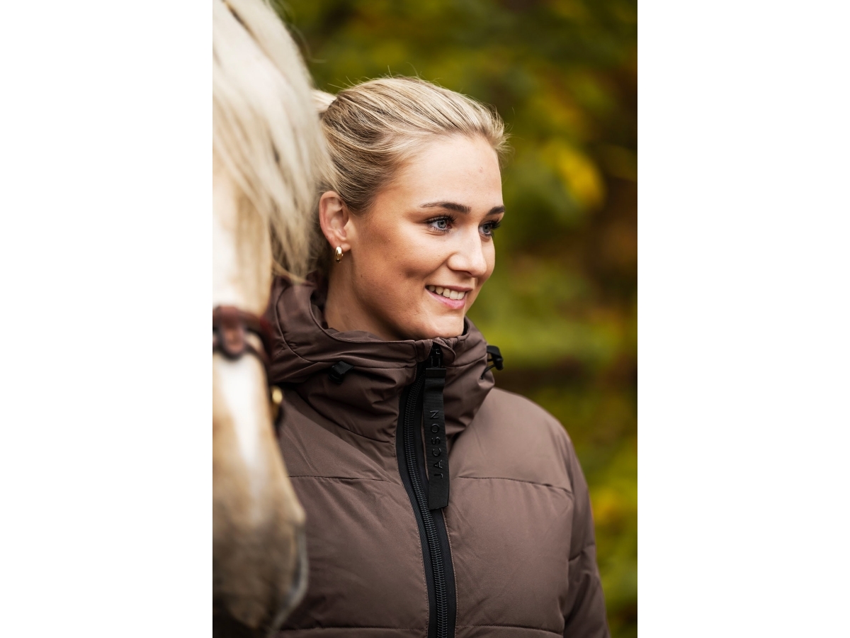 Jacson Sonja Kappa Brun S | Kläder & Säkerhet - Arbetskläder - Vinterjacka | GameStuff