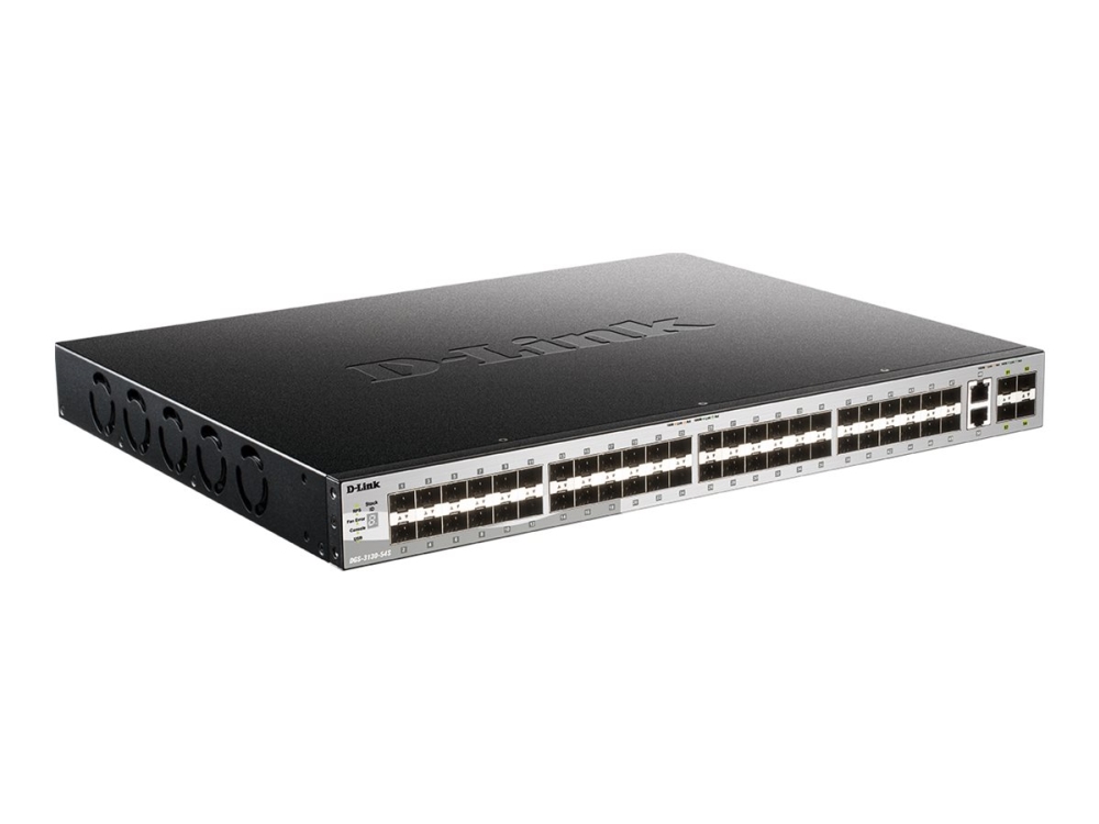 D-Link DGS 3130-54S - Switch - L3 Lite - Administreret - 48 x SFP + 2 x 10 Gigabit Ethernet + 4 x 10 Gigabit SFP+