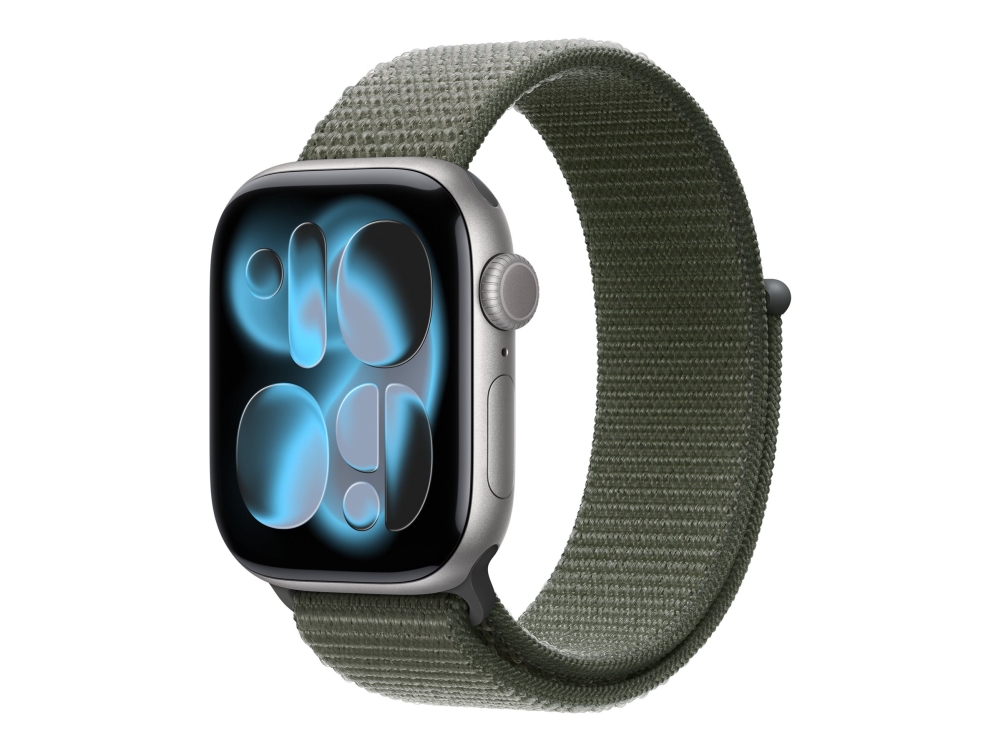 Apple - Løkke For Smart Watch - 42Mm - 130 - 200 Mm - Skov - For Watch Hermès Series 7, Hermès Series 9, Se 3, Series 10, Series 11, Series 8, Series