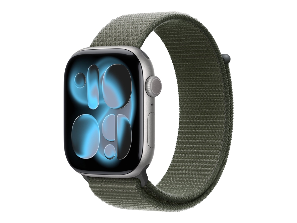 Apple - Løkke For Smart Watch - 46Mm - 145 - 220 Mm - Skov - For Watch Hermès Series 9, Se 3, Series 10, Series 11, Series 8, Series 9, Ultra 2, Ultr