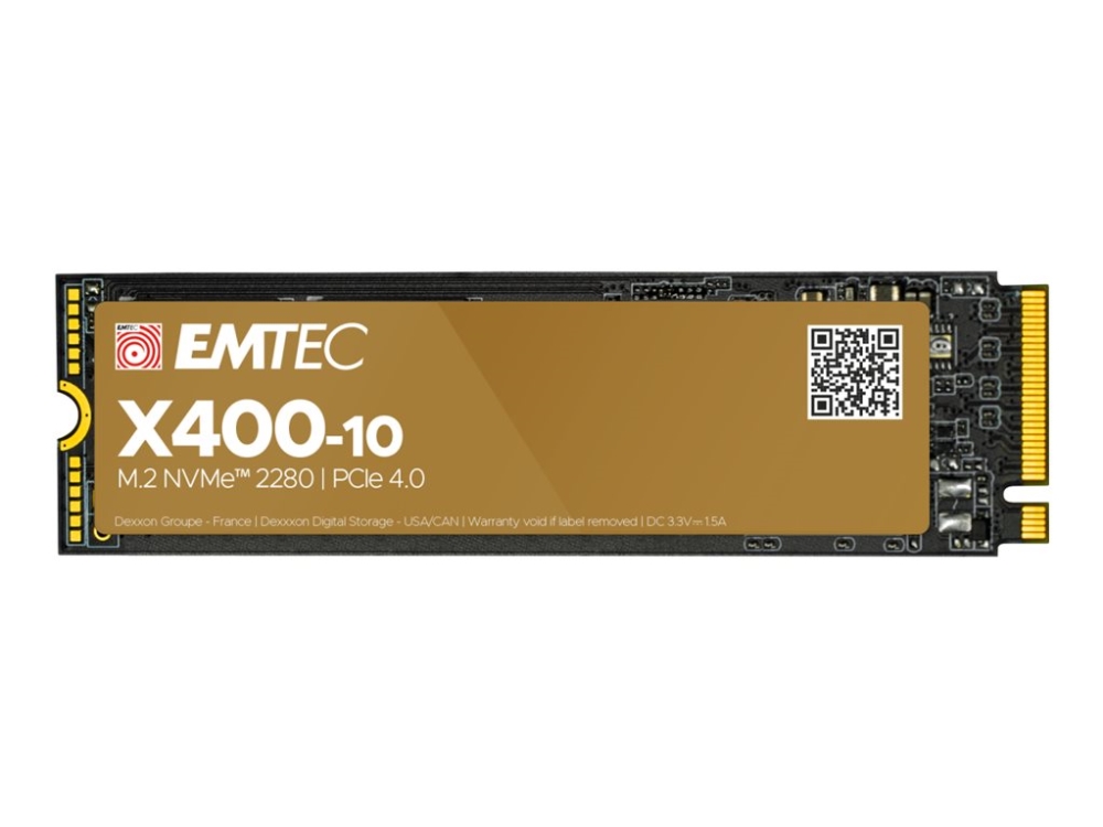 Emtec Power Pro X400-10 - Ssd - 4 Tb - Intern - M.2 2280 - Pcie 4.0 X4 (Nvme)