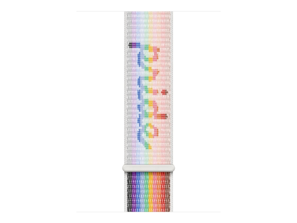 Apple - Pride Edition - Løkke For Smart Watch - 45 Mm - 145 - 220 Mm - For Watch Hermès Series 9, Se 3, Series 10, Series 11, Series 8, Series 9, Ult