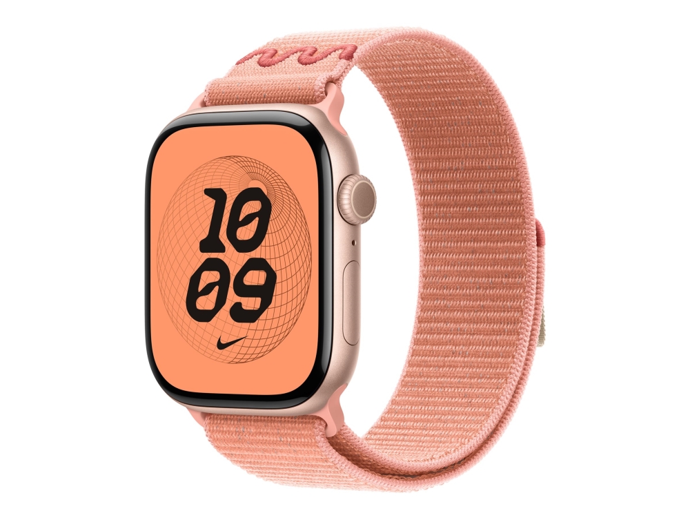 Apple Mgd54zm/A, Band, Smartwatch, Pink, Apple, Watch 44 Mm/45 Mm/46 Mm/49 Mm, Nylon, Recycled Polyester, Spandex