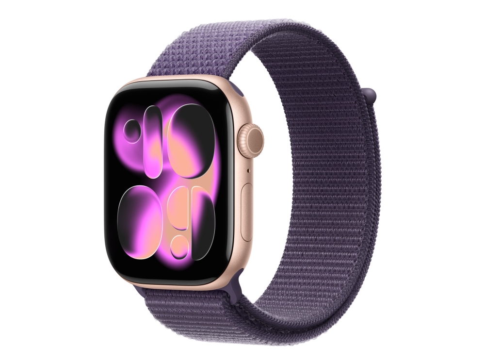 Apple - Løkke For Smart Watch - 46Mm - 145 - 220 Mm - Lilla Tåge - For Watch Hermès Series 9, Se 3, Series 10, Series 11, Series 8, Series 9, Ultra 2