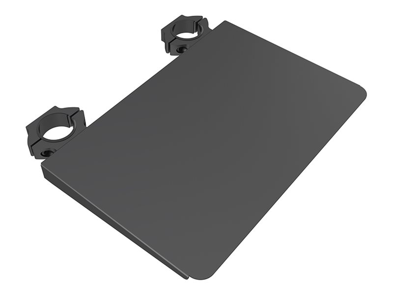Multibrackets M Pro Series - Av Shelf Dual Pole, Shelf, Black, Aluminium, Plastic, Steel, 1 Pc(S), 430 Mm, 285 Mm