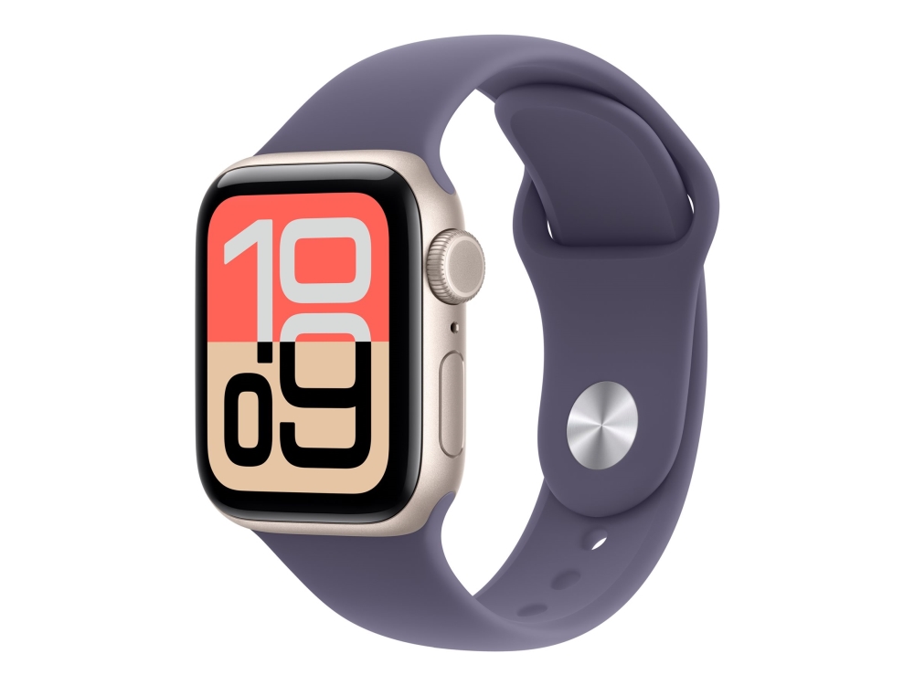 Apple - Rem For Smart Watch - 40Mm - M/L Størrelse - Lilla Tåge - For Watch Hermès Series 7, Hermès Series 9, Se 3, Series 10, Series 11, Series 8, S