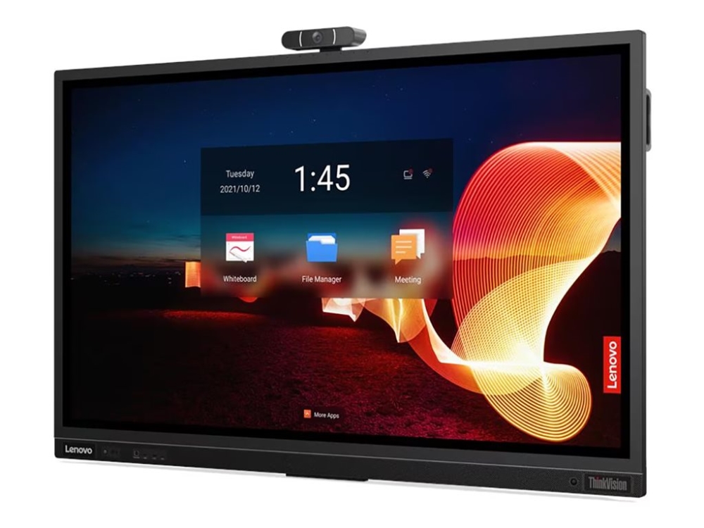 Lenovo Thinkvision T65 - 65" Diagonale Klasse Led-Hintergrundbeleuchtung Lcd-Panel-Display - Interaktiv - Mit Touchscreen (Multi-Touch)/8-Mikrofon-Ar