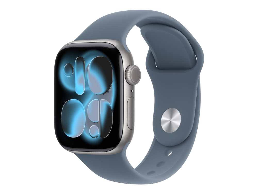 Apple - Rem For Smart Watch - 42Mm - M/L Størrelse - Anker Blå - For Watch Hermès Series 7, Hermès Series 9, Se 3, Series 10, Series 11, Series 8, Se