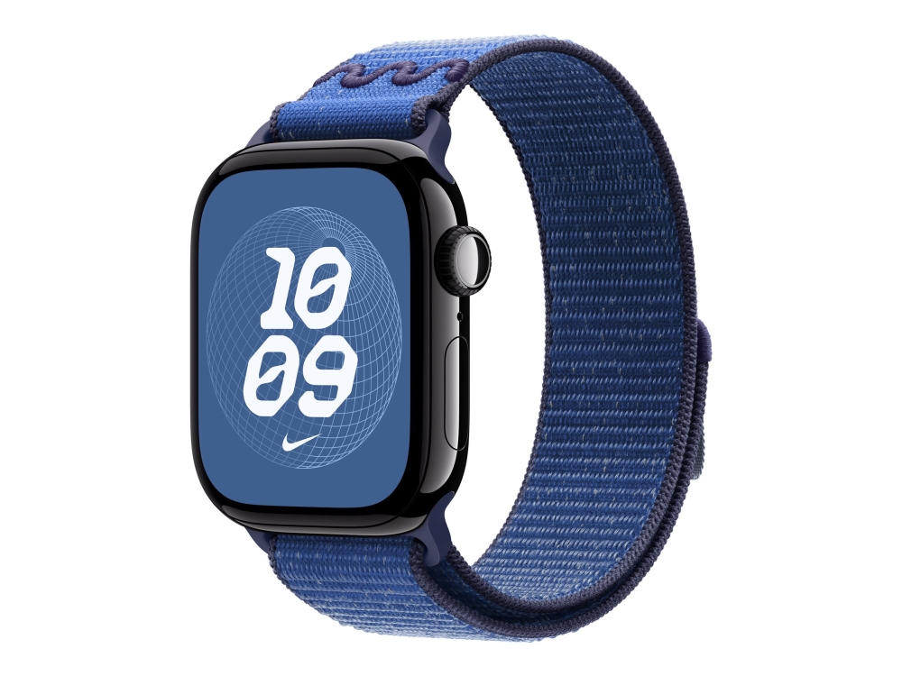 Apple Nike Sport Loop, Band, Smartwatch, Blue, Apple, Apple Watch: 38Mm, 40Mm, 41Mm, 42Mm, Nylon, Recycled Polyester, Spandex