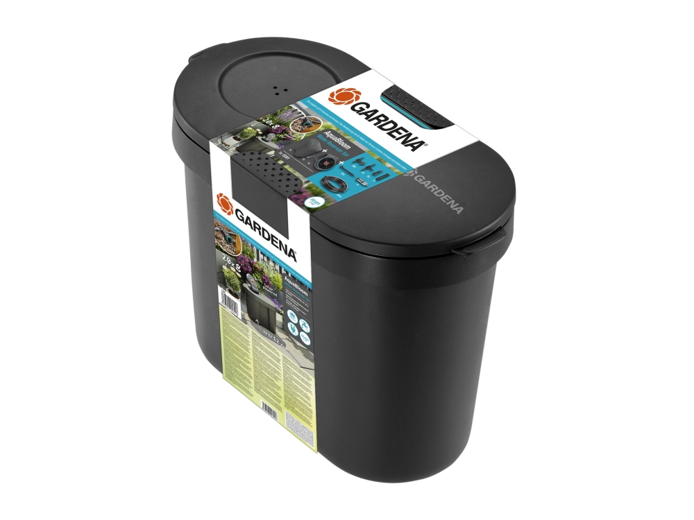 Gardena Aquabloom 13301-20 Solar-Bewässerungsset Mit Wasserreservoir