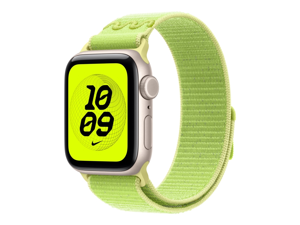 Apple Nike - Løkke For Smart Watch - 40Mm - 130 - 190 Mm - Volt Splash - For Watch Hermès Series 7, Hermès Series 9, Se 3, Series 10, Series 11, Seri