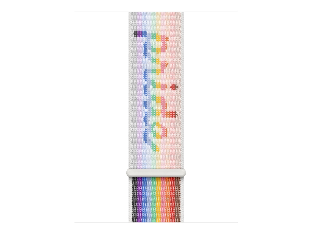 Apple - Pride Edition - løkke for smart watch - 41 mm - 130 - 200 mm - for Watch Hermès Series 7, Hermès Series 9, SE 3, Series 10, Series 11, Series 8, Series 9