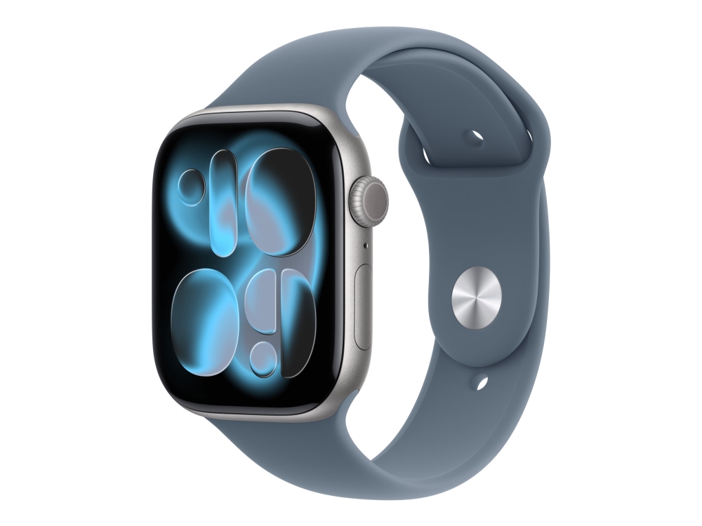 Apple - Rem For Smart Watch - 46Mm - S/M Størrelse - Anker Blå - For Watch Hermès Series 9, Se 3, Series 10, Series 11, Series 8, Series 9, Ultra 2,