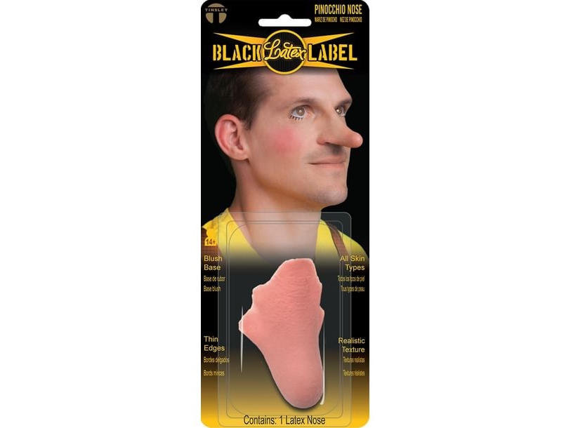 Pinocchio-näsa i latex | N - A | GameStuff
