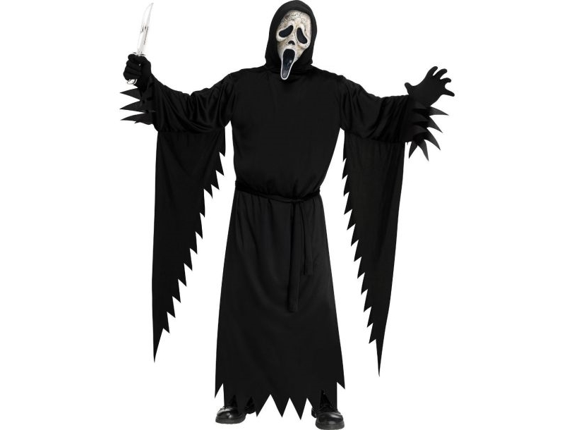 Spökansikte i äldre dräkt | Leksaker - Rollek - Kostym | GameStuff