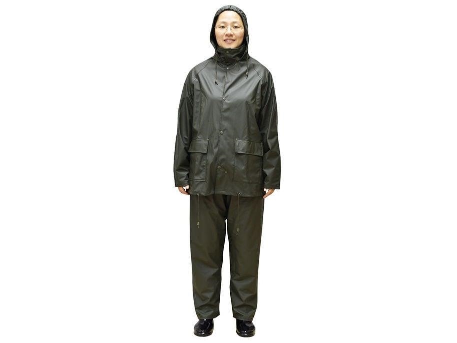 Rain Suit Haushalt Ws2u00g/M, Green, M Size