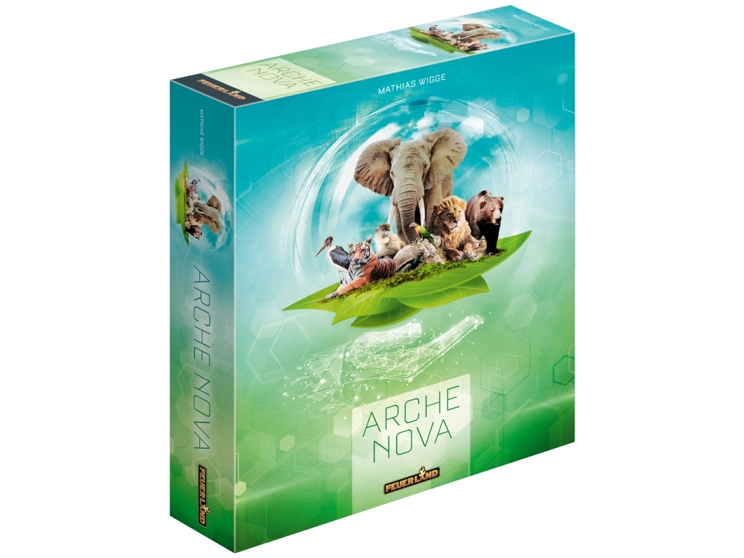 Feuerland Arche Nova, Brettspiel, Laterales Denken, 14 Jahr(E), 90 Min, Familienspiel
