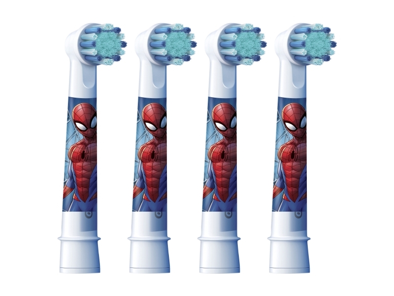 Oral-B Kids 014052, 4 stk, Flerfarvet, Spider-man, 3 År, Oral-B, 60 mm