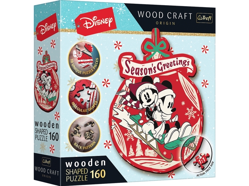 Trefl Holzpuzzle 160 Weihnachtsabenteuer Trefl
