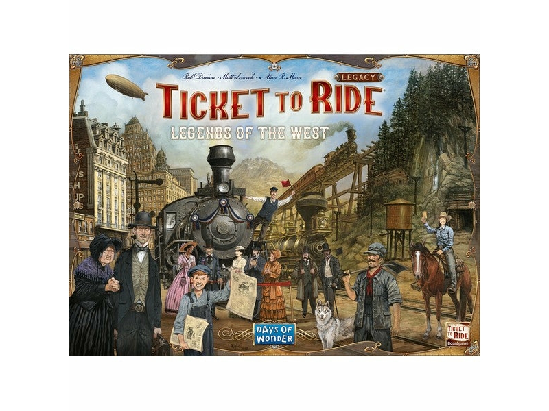 Days Of Wonder Åkbiljett - Legacy - Legends of the West (DOW720036) | Leksaker - Spel | GameStuff