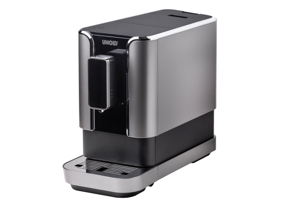 Unold Kaffeevollautomat Luca 28835, 1,2 L, Kaffebønner, Indbygget Kværn, 1470 W, Sort, Rustfrit Stål