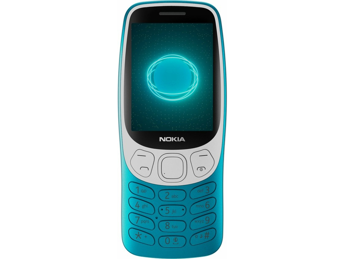 Nokia 3210 4G Ds, Menu, Dual Sim, 6,1 Cm (2.4"), 2 Mp, 1450 Mah, Blå