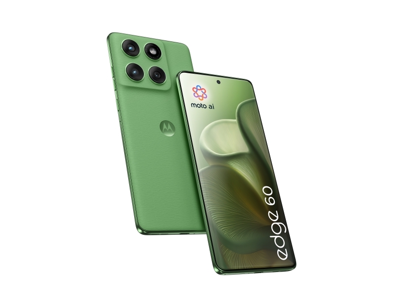 Motorola Edge 60, 16,9 Cm (6.67"), 8 Gb, 256 Gb, 50 Mp, Android 15, Grøn
