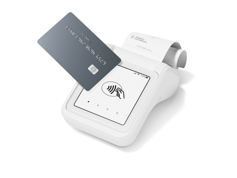 Sumup Solo Printer Smartcard-Leser Akku Wi-Fi Weiß