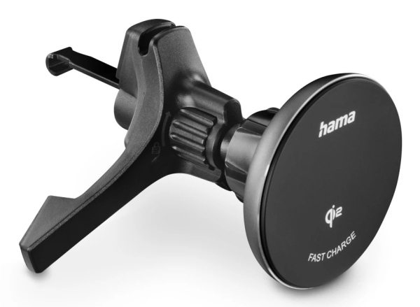 Hama 00201736, Auto, Usb, Kabelloses Aufladen, Schwarz