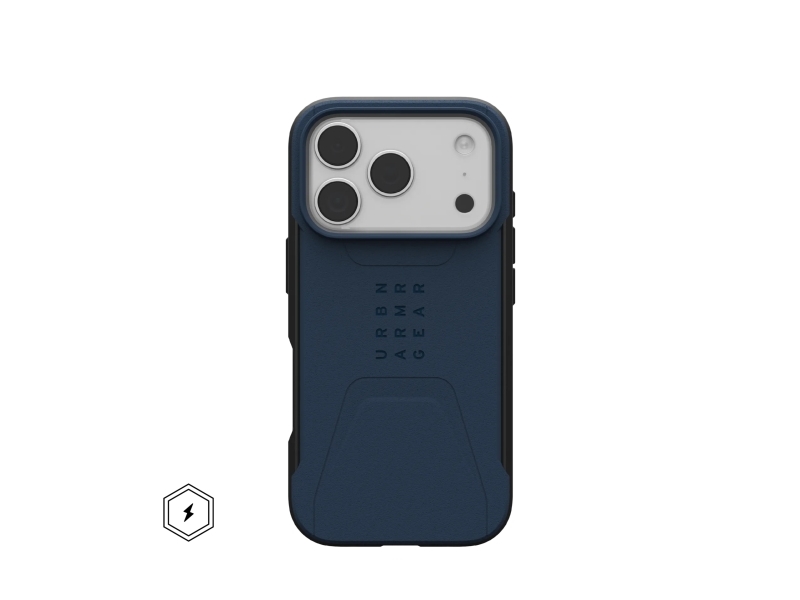 Uag Civilian Magsafe - Magsafe-Kompatibelt Etui Til Iphone 17 Pro (Gråand)