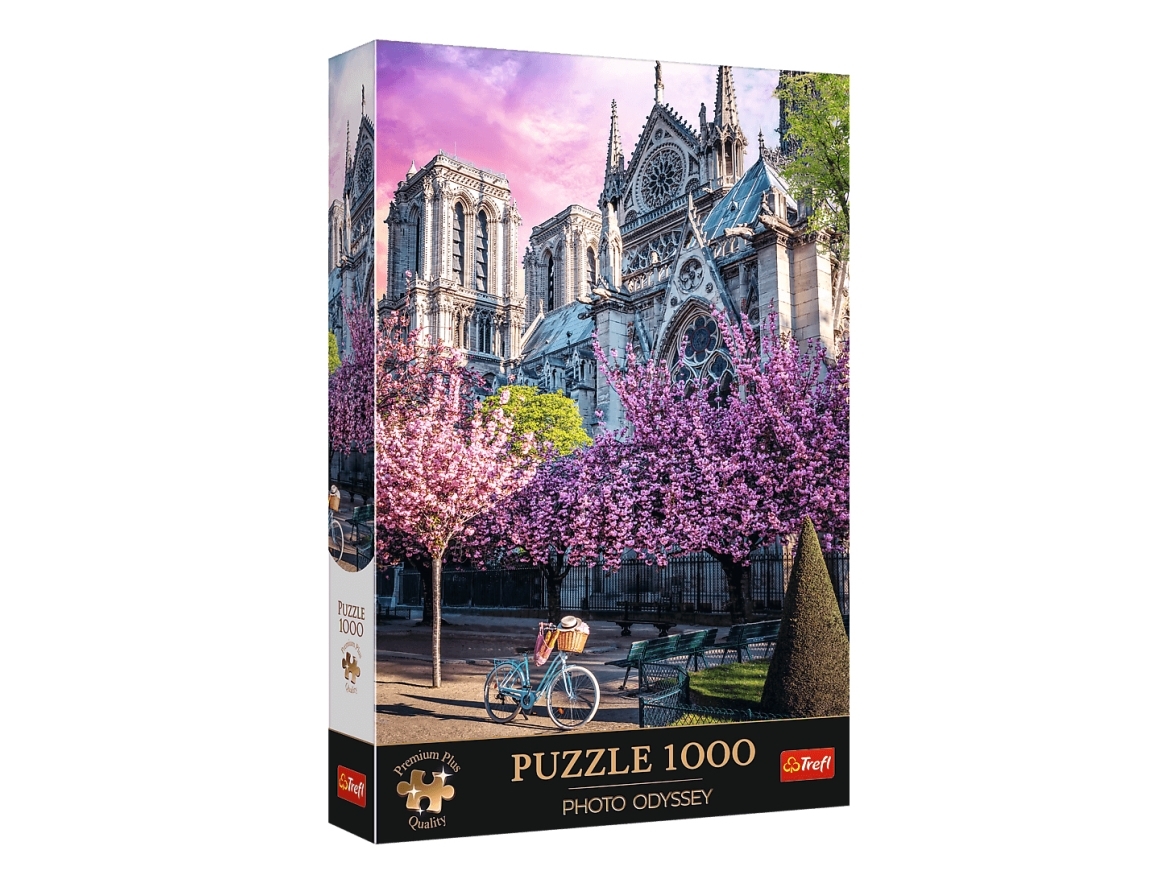 Trefl Puzzle 1000 Elemente Premium Plus Qualität Notre-Dame Kathedrale, Paris