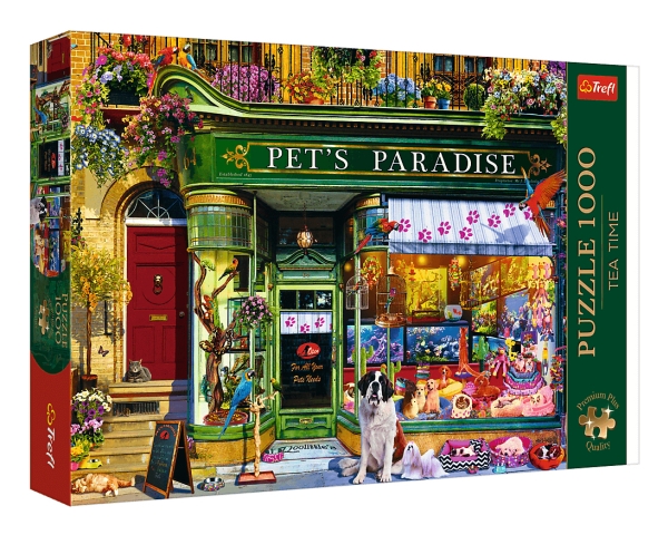Trefl Puzzle 1000 Elemente Premium Plus Tierparadies