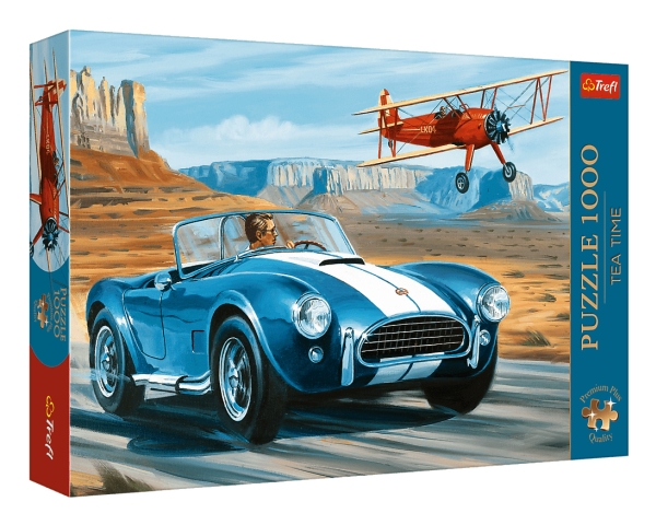 Trefl Puzzle 1000 Premplus Teatime:Pustynny Wyścig 10844
