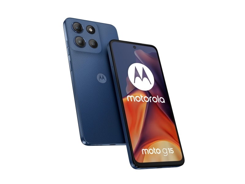 Motorola Moto G15, 17,1 Cm (6.72"), 8 Gb, 256 Gb, 50 Mp, Android 15, Marineblå
