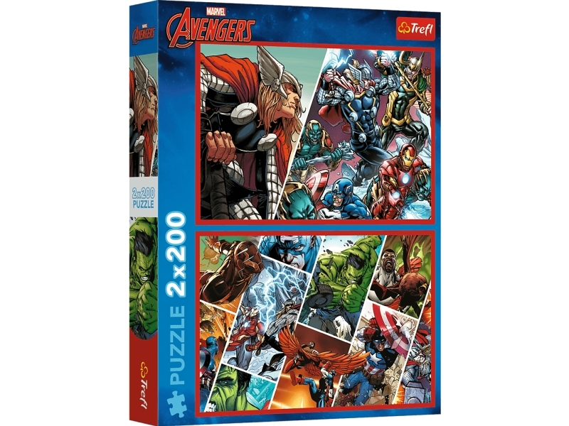 Trefl Puzzle 2X200el Trefl Obroncy Swiata Pud8