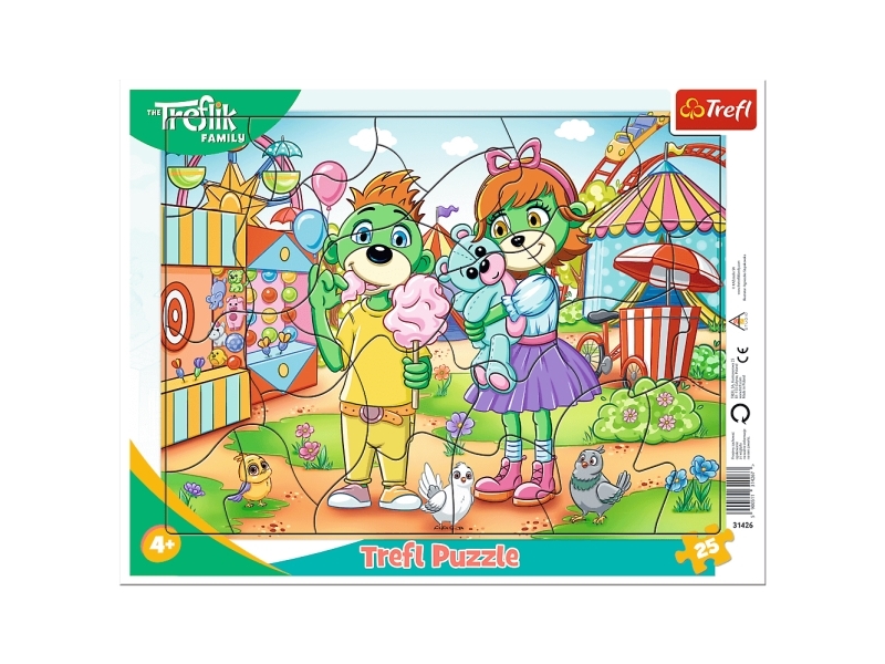 Trefl Puzzle-Rahmen 25 Familientag Trefl