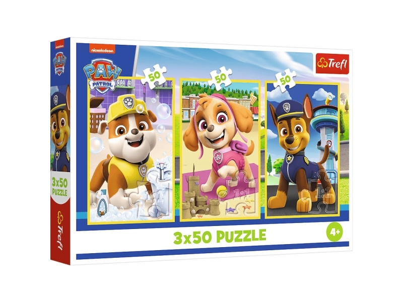 3X50 Puzzles Unsere Hunde / Dog Patrol 34878