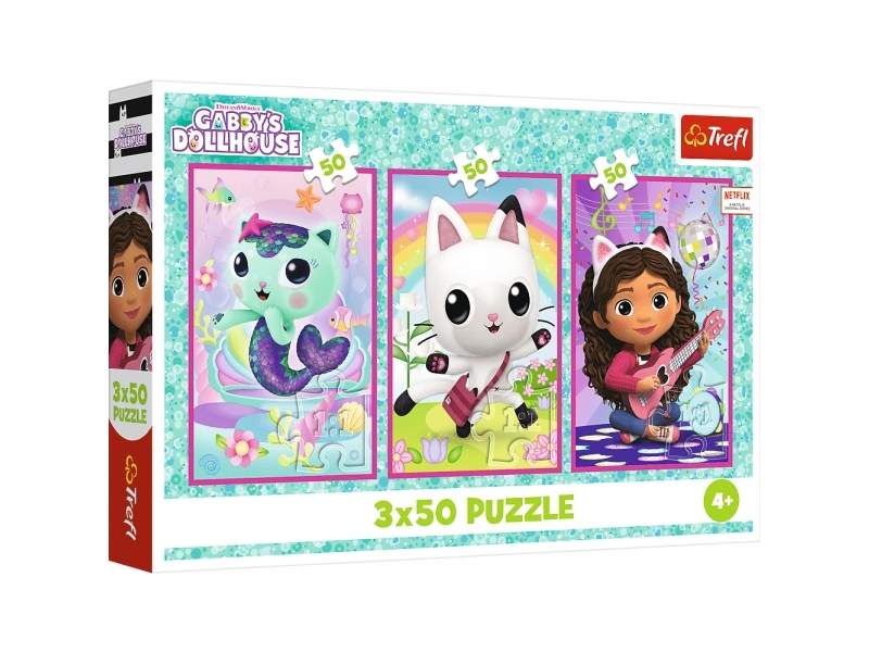 Trefl 34876, 50 stk, Tegnefilm, 4 År