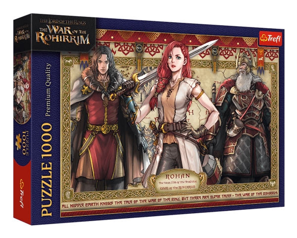 Puzzle 1000 Herr Der Ringe: Der Krieg Der Rohirr. Trefl
