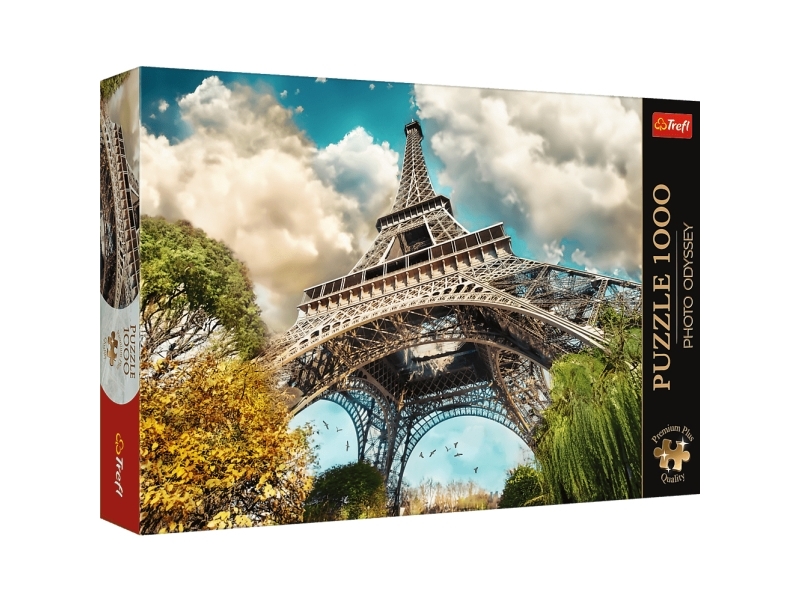 Trefl Puzzle 1000 Elemente Premium Plus Eiffelturm Paris Frankreich