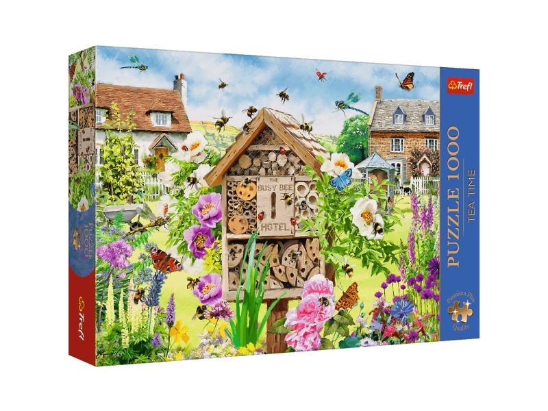 Trefl Puzzle 1000El Premium Plus Teezeit: Haus Für Bienen 10809 Trefl