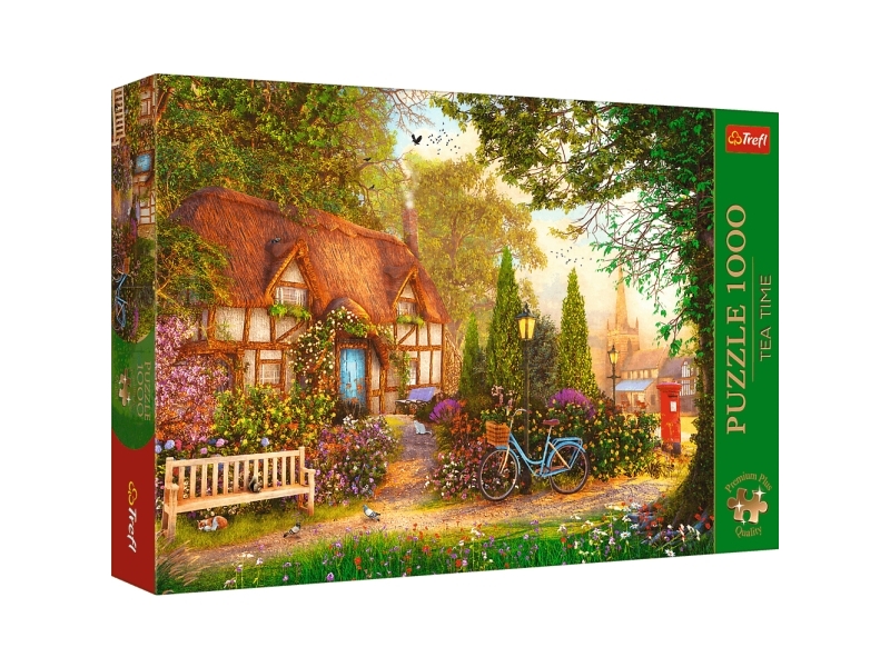 Trefl Puzzle 1000 Elemente Premium Plus Reetdachhaus