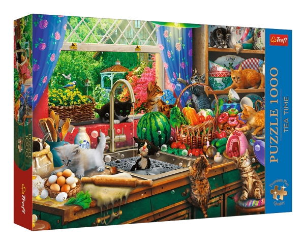 Trefl Puzzle 1000 Elemente Premium Plus Kätzchen Des Unheils