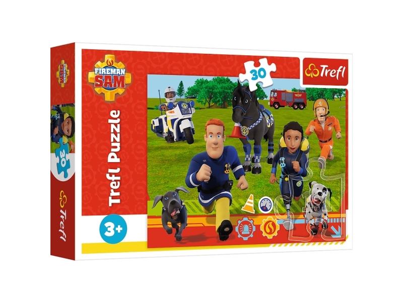 Trefl Puzzle 30 Teile Bereit, Strahd Sam Zu Helfen