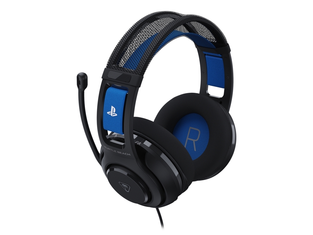 Turtle Beach Atlas 200 Black Wired Gaming Headset For Ps5 And Ps4 - Officially Licensed For Playstation, Wired, 20 - 20000 Hz, Gaming, 280 G, Headset