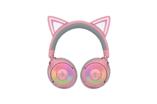 Razer Kraken Kitty V3 Pro - Quartz, Wired & Wireless, Gaming, 390 G, Headset, Rose